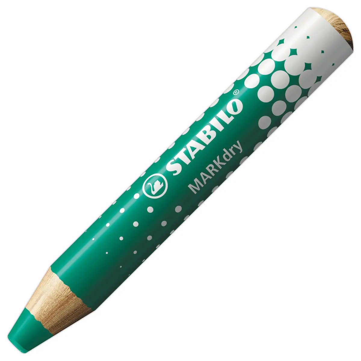 Crayon effaçable à sec MARKdry - Vert - STABILO photo du produit