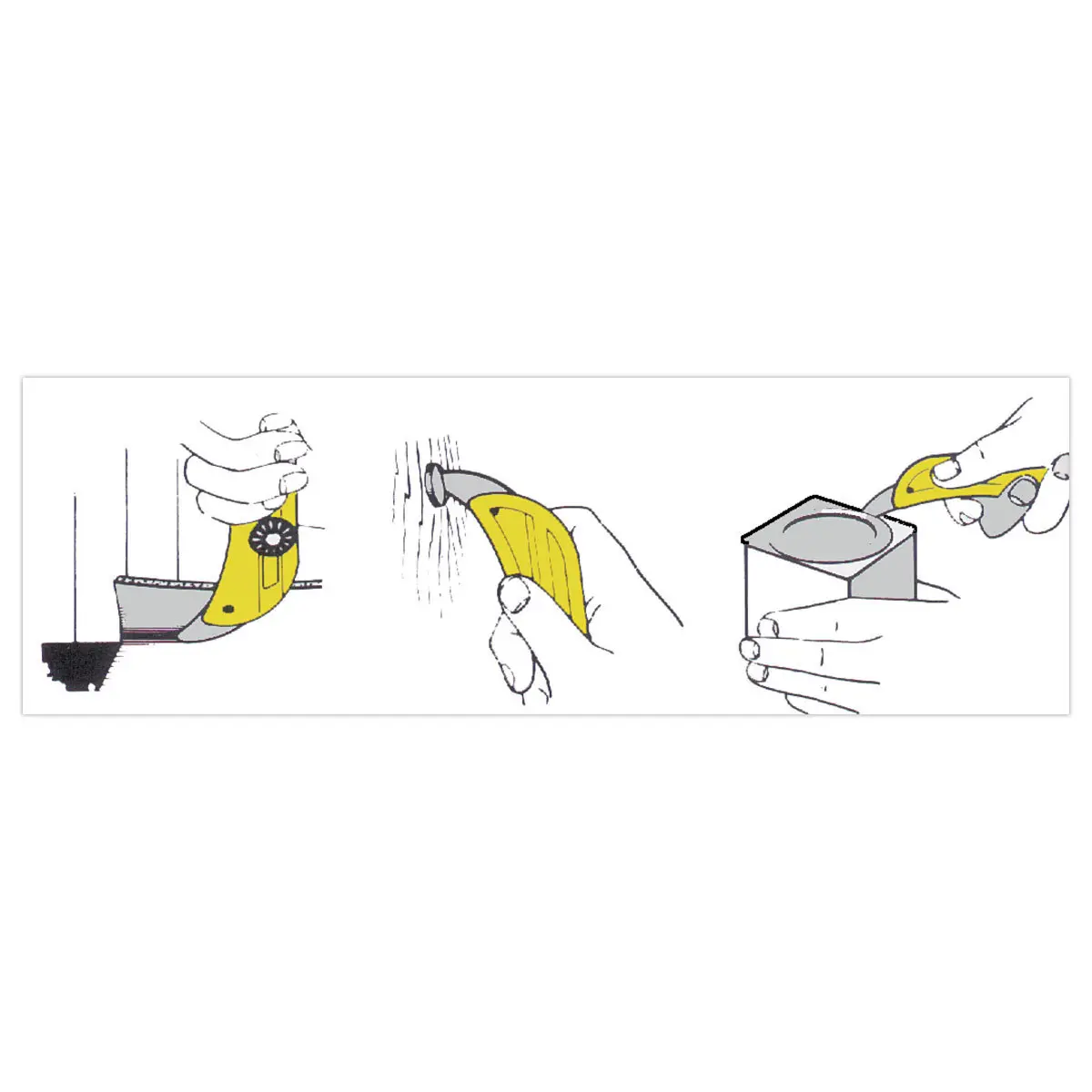 Cutter pour usage intensif avec talon métal - Lame 18mm photo du produit