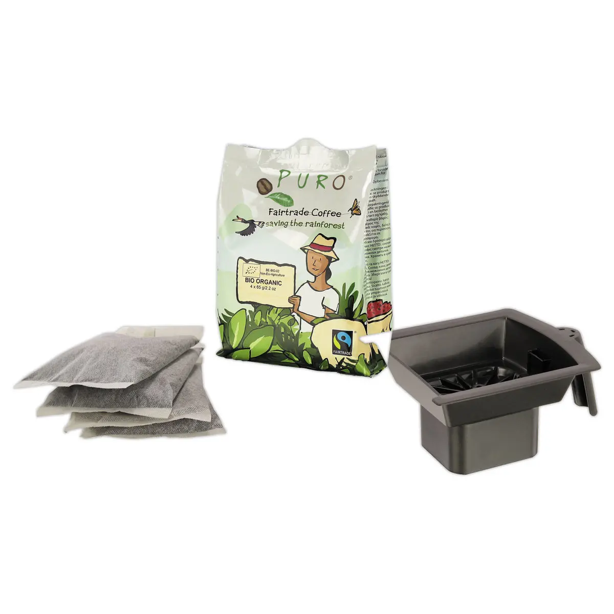 48 Doses caf&eacute; filtre - Bio - PURO photo du produit