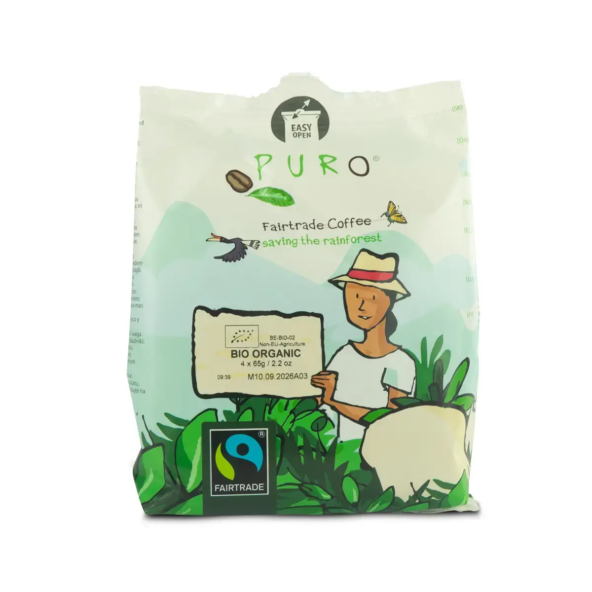48 Doses café filtre - Bio - PURO photo du produit