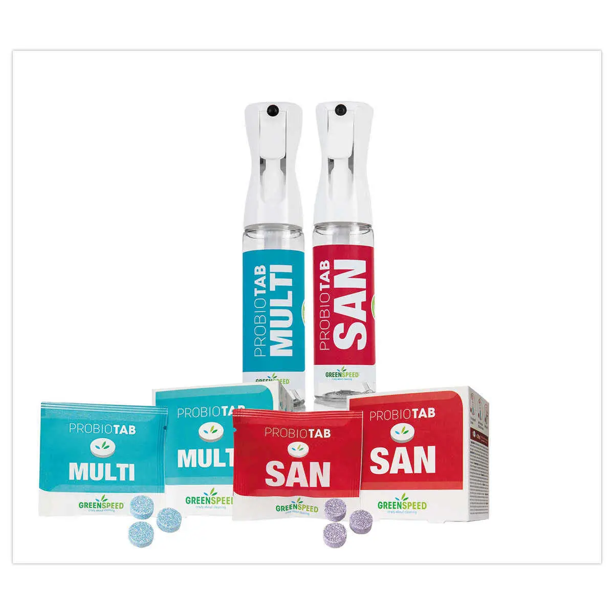 Tablettes nettoyantes probiotiques Greenspeed x6 photo du produit