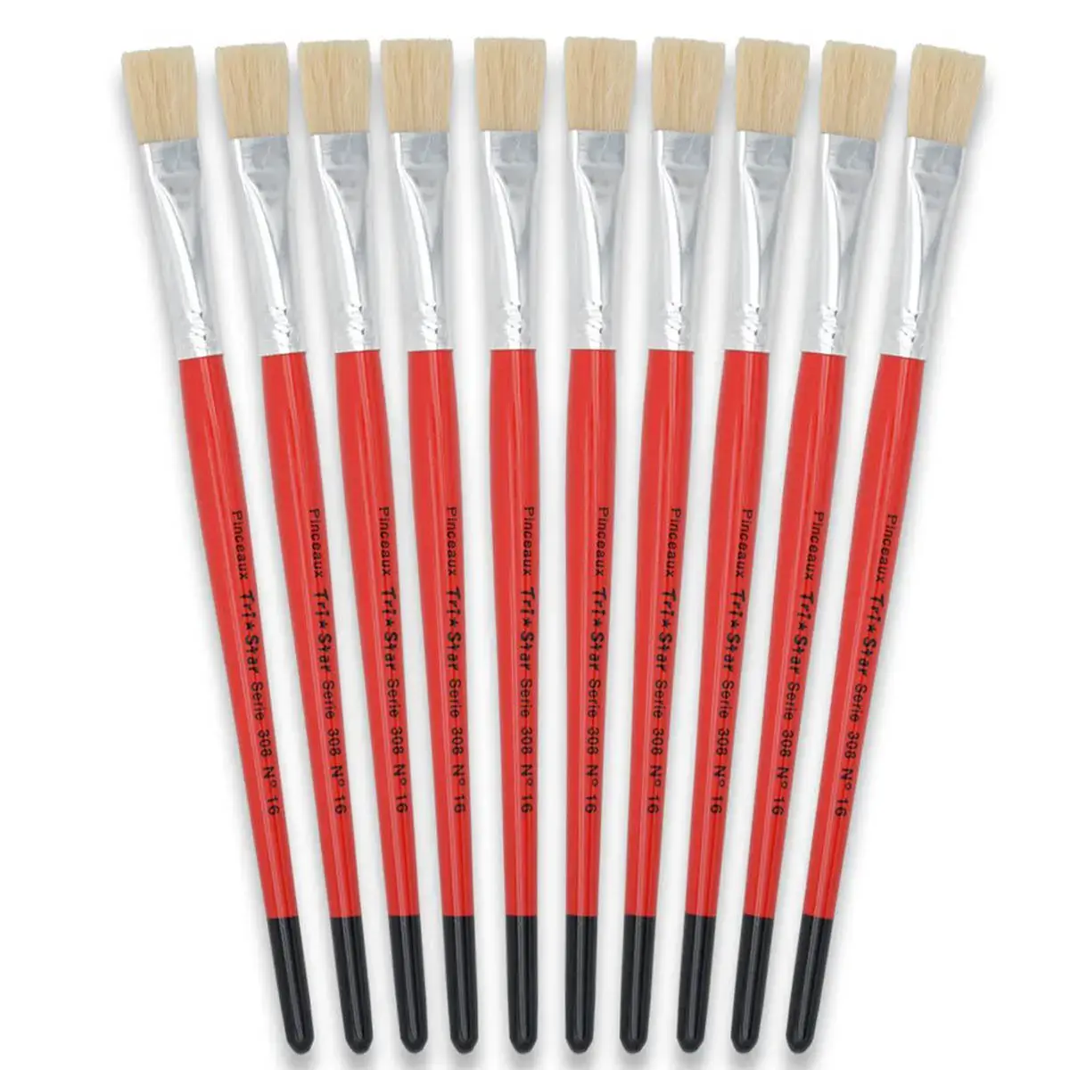 Pinceau soie pour peinture acrylique et huile - N°16 photo du produit