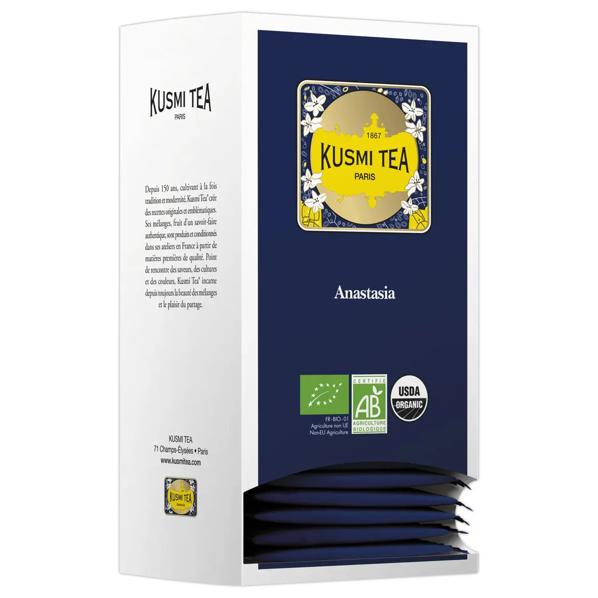 Boîte de 25 sachets de thé Kusmi Tea Anastasia photo du produit