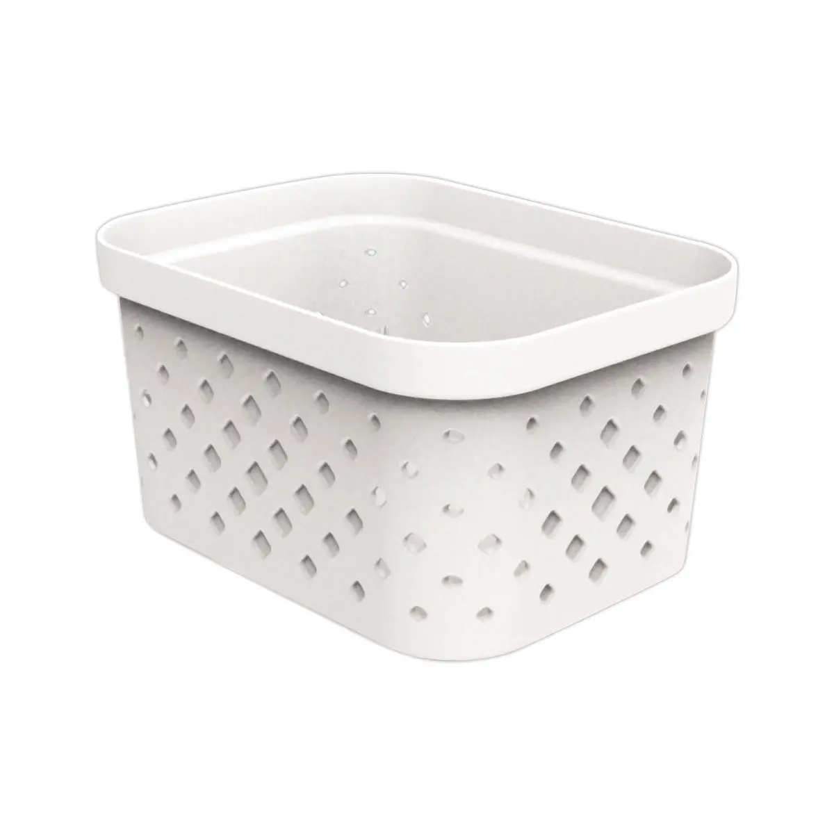 Panier de rangement Pixel 1.5L gris clair Sundis photo du produit