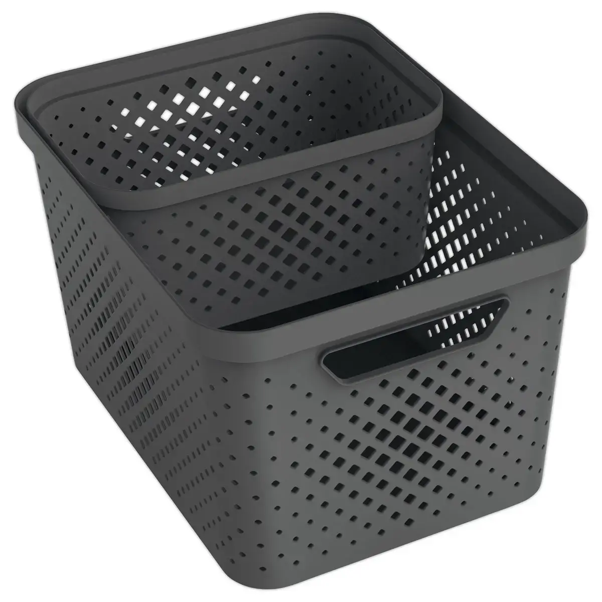 Panier de rangement Pixel 4.5L gris Sundis photo du produit