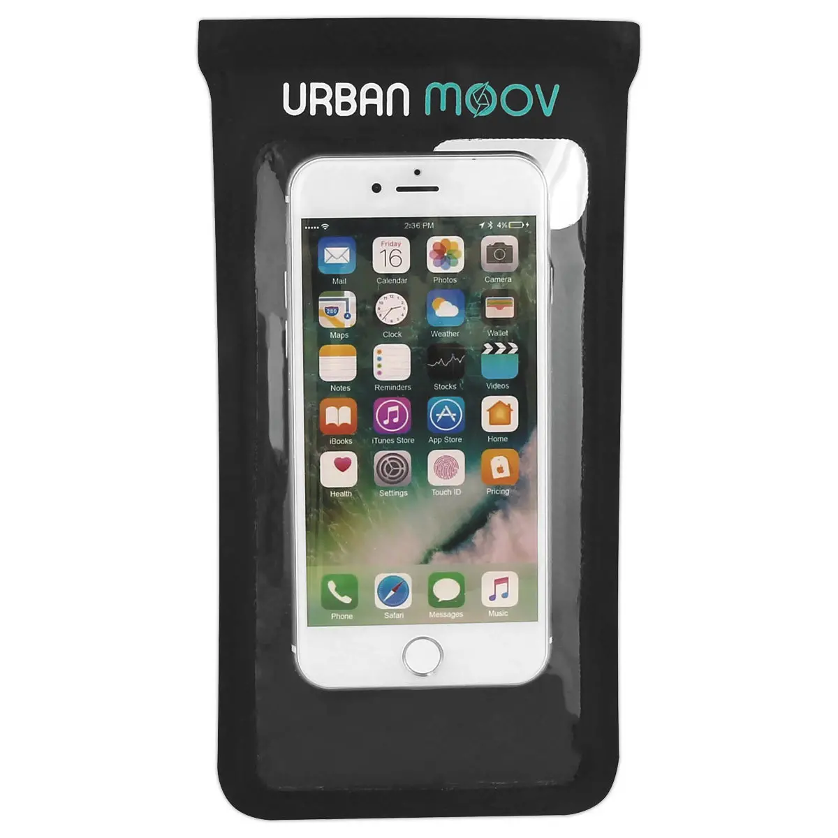 Support smartphone &eacute;tanche pour v&eacute;lo URBAN MOOV photo du produit