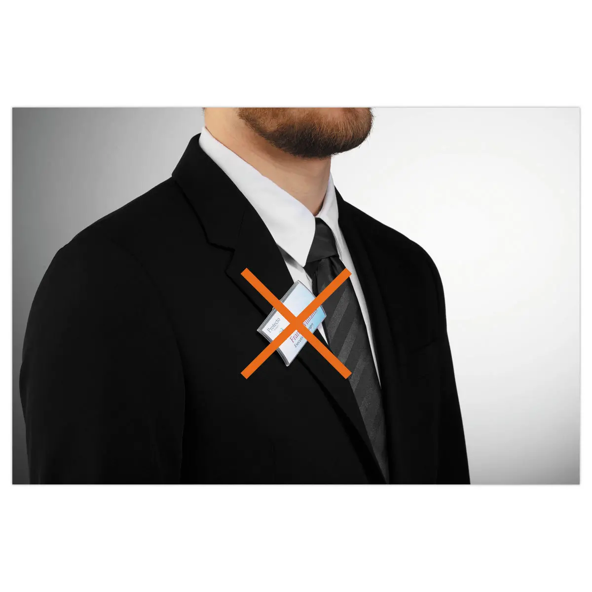 10 Porte-badge à aimant ClickFold Fix Plus 7,4 x4 cm DURABLE photo du produit