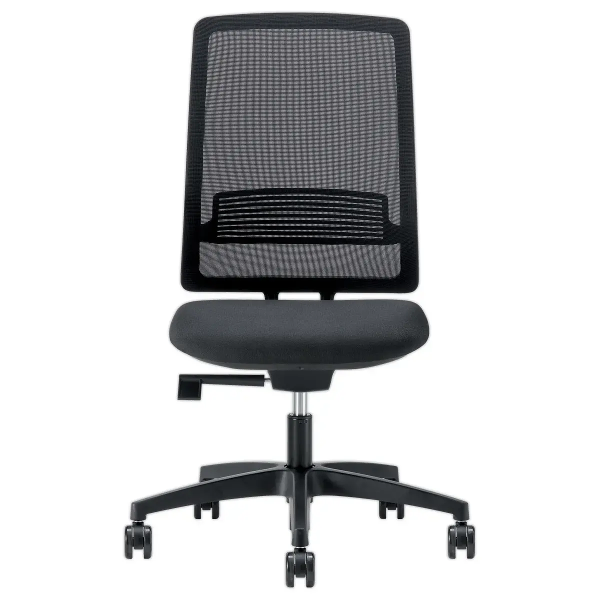 Siège OPERA accotoirs 3D noir monté photo du produit