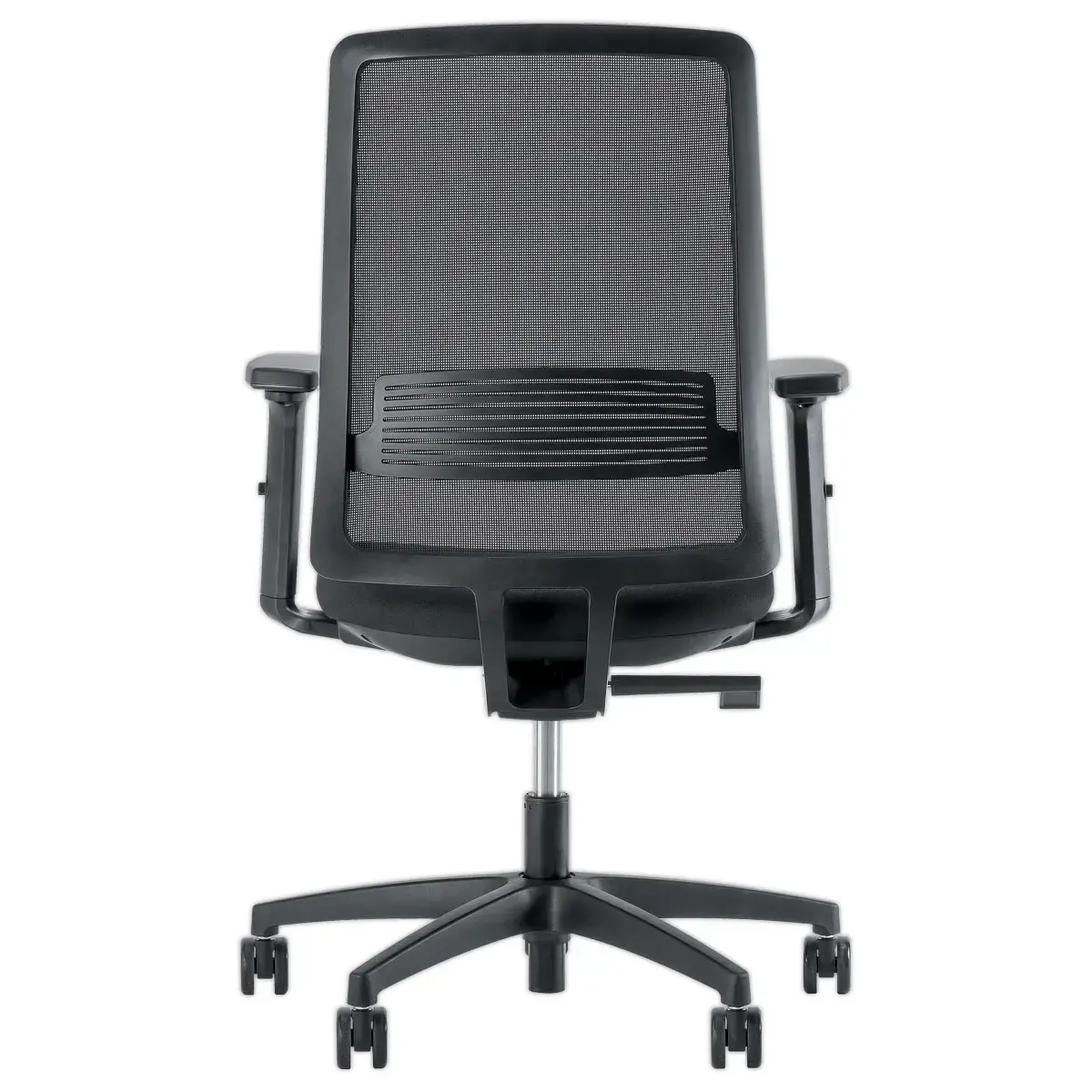 Siège OPERA accotoirs 3D noir monté photo du produit