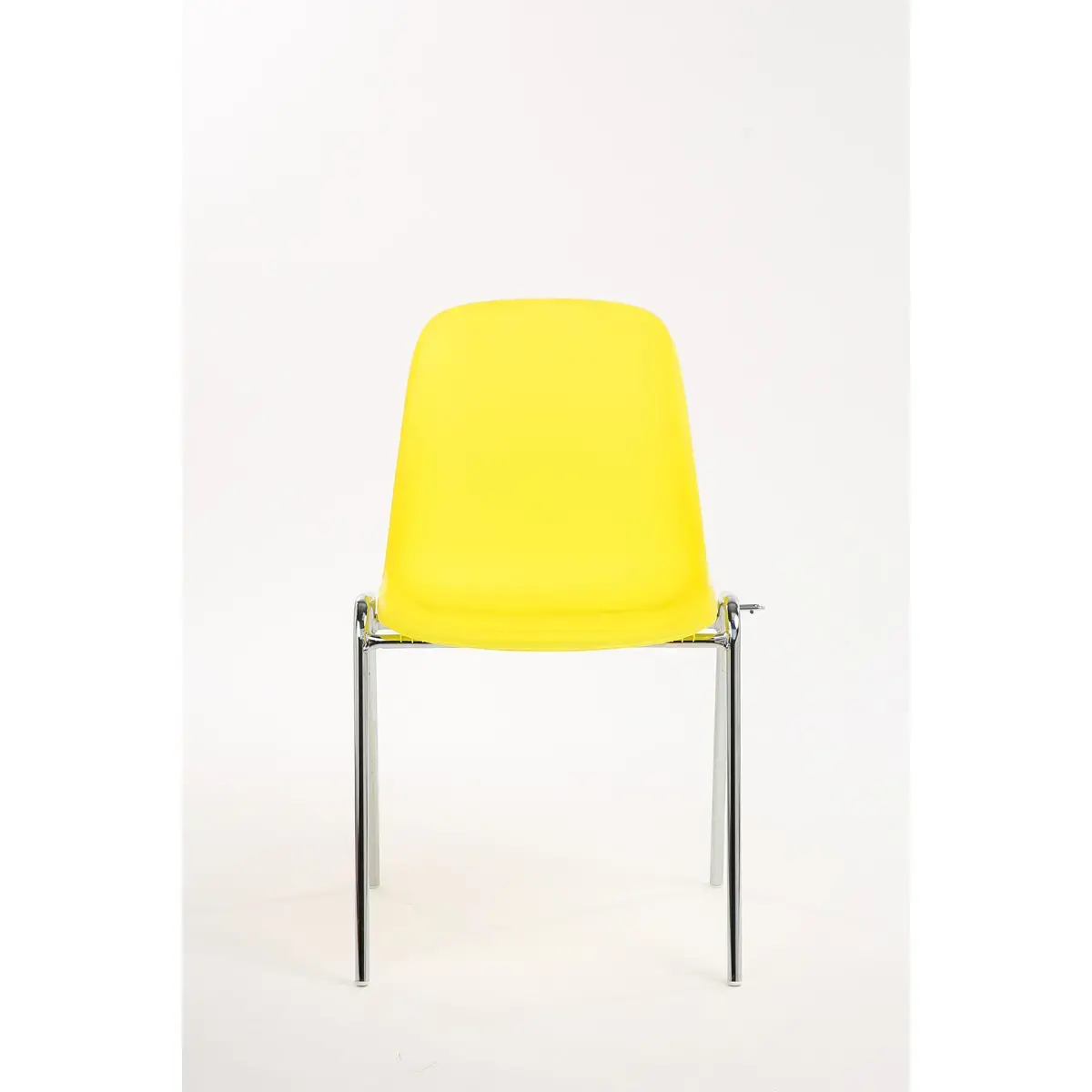 Chaise Charlotte translucide jaune photo du produit