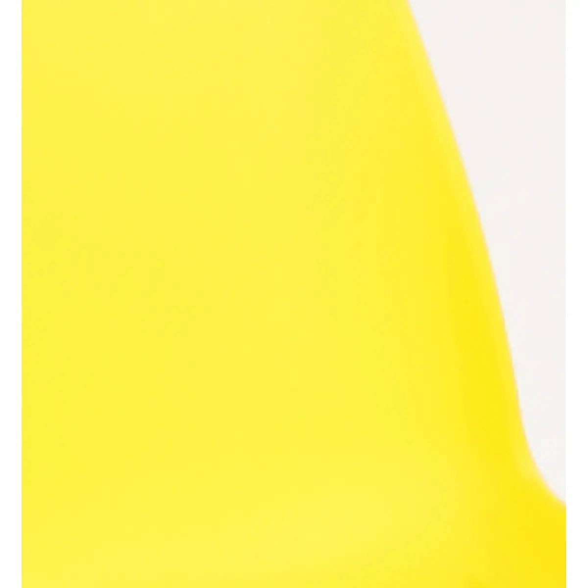 Chaise Charlotte translucide jaune photo du produit