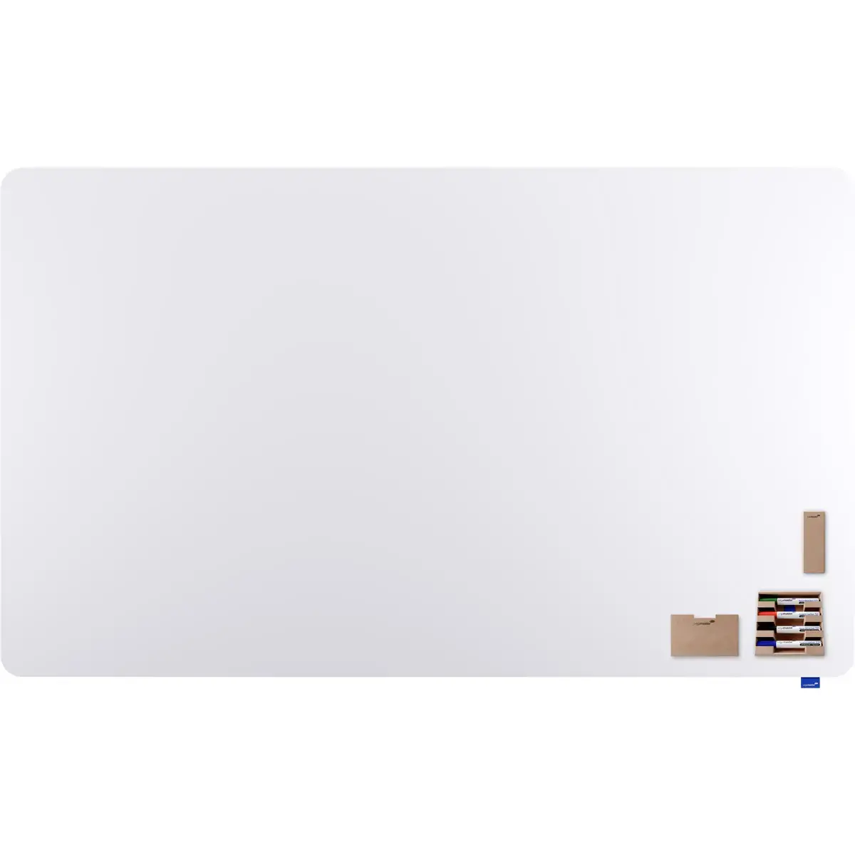 Tableau blanc sans cadre ESSENCE - Surface émaillée - 119,5 x 200 cm - Legamaster photo du produit