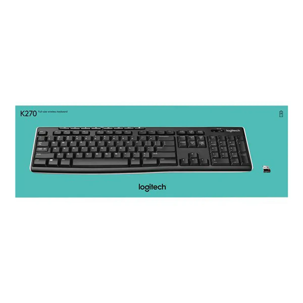 Clavier sans fil K270 - AZERTY - Logitech photo du produit