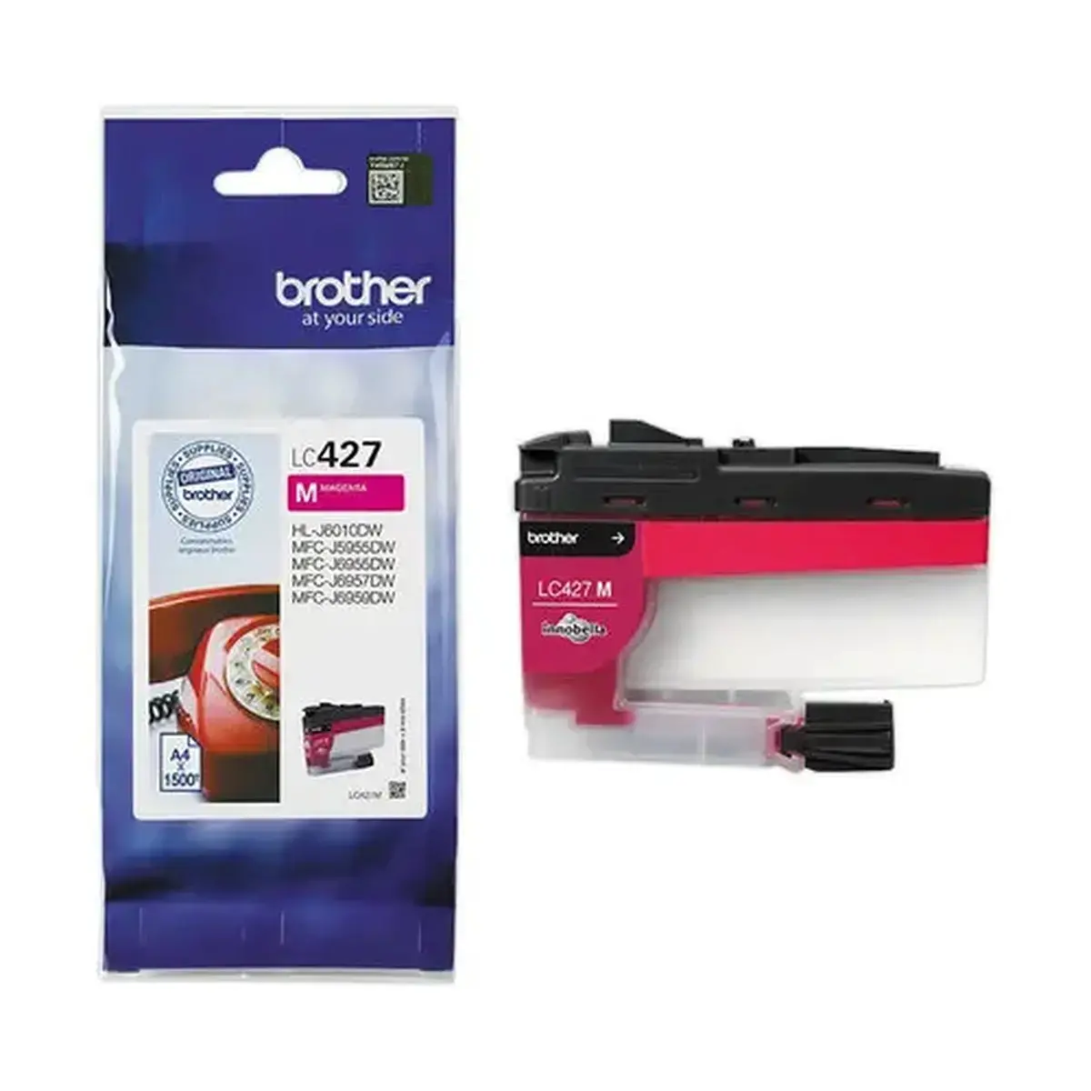 Cartouche jet d'encre LC427M - Magenta - Brother photo du produit