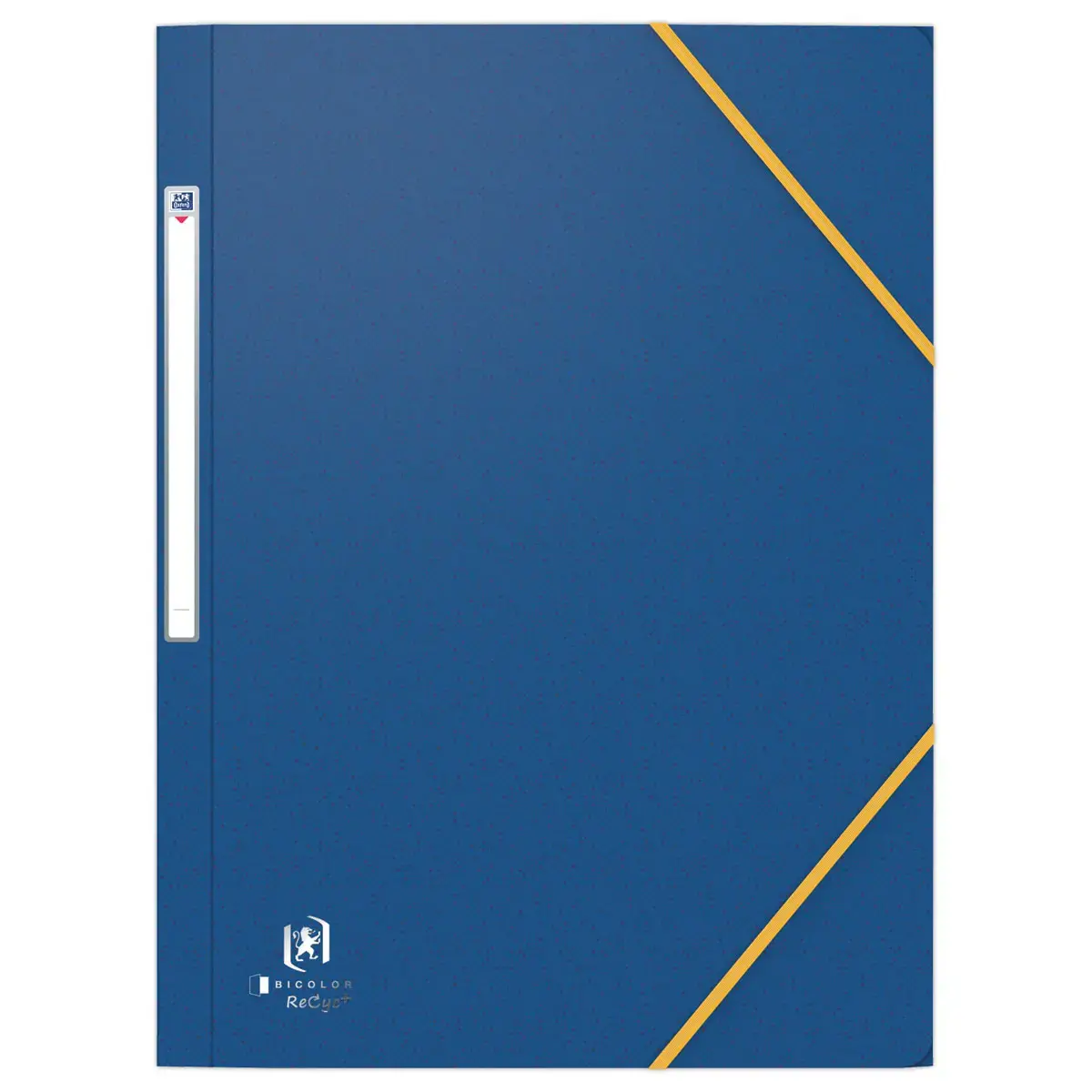 10 Chemises 3 rabats - Bicolor Recycl+ - A4 - bleu - Oxford photo du produit