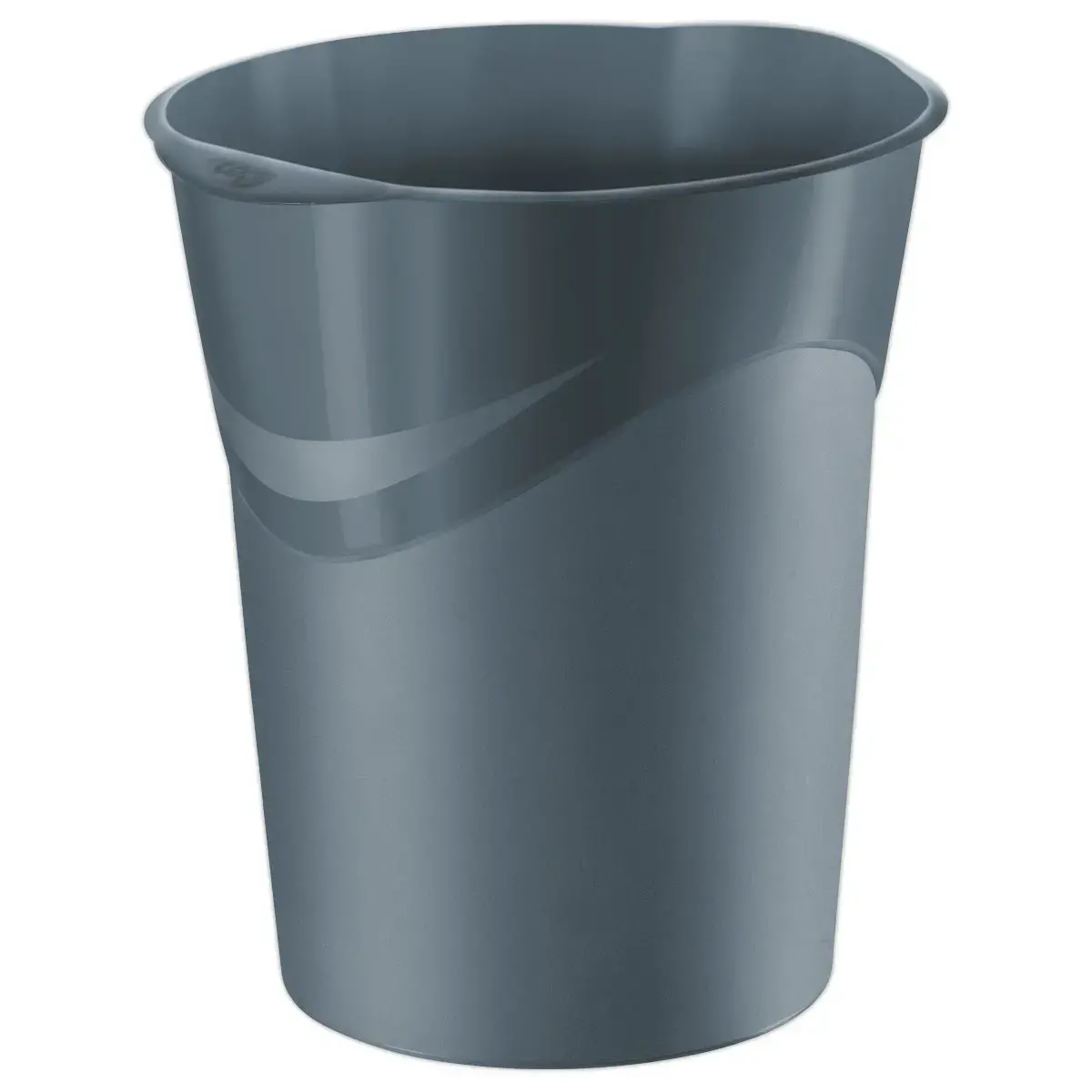 Corbeille à papier Happy 14 litres - Gris - CEP PRO photo du produit
