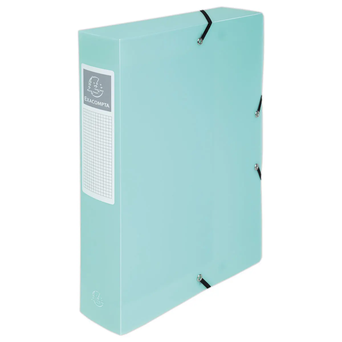 Bo&icirc;te classement Chromaline  A4 - dos 6 cm  Pastel - Couleurs assortis - Exacompta photo du produit