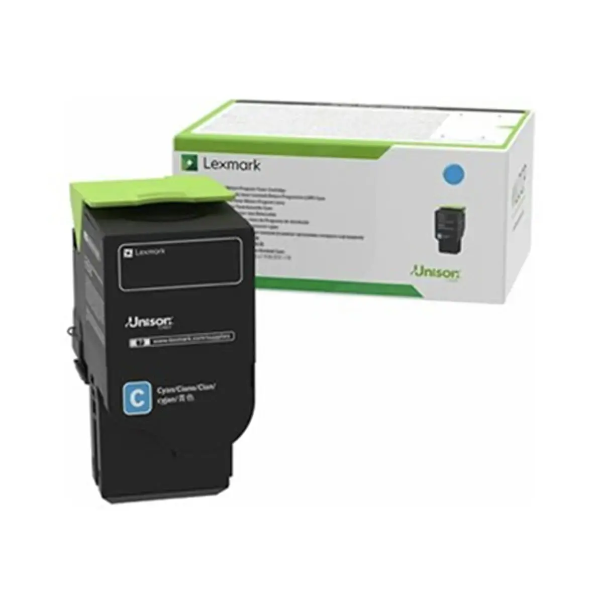 Toner Lexmark CX622ade 78C2UCE Cyan photo du produit