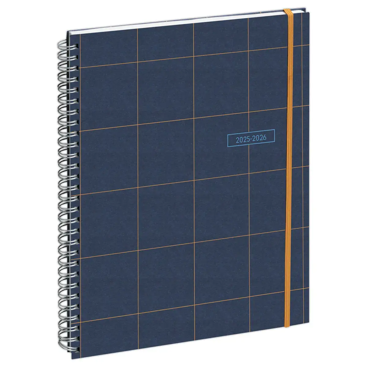 Agenda semainier Exacompta Casual - 21x 29,7 cm - Bleu foncé photo du produit