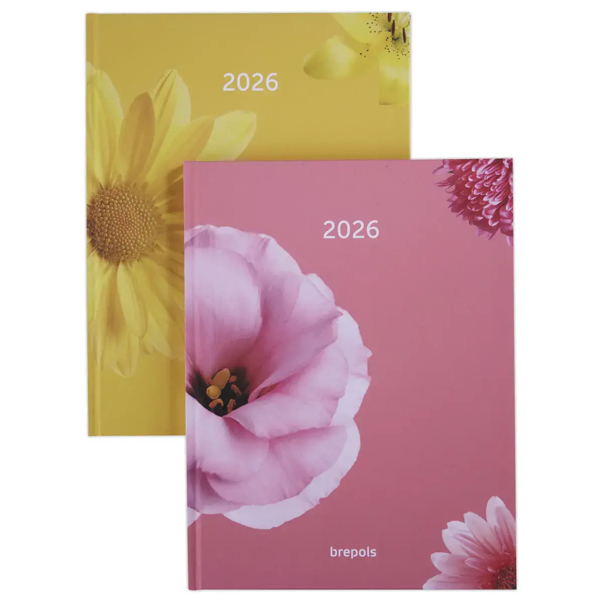 Agenda semainier Brepols FLEURISH - 17x22 cm - Assortis photo du produit