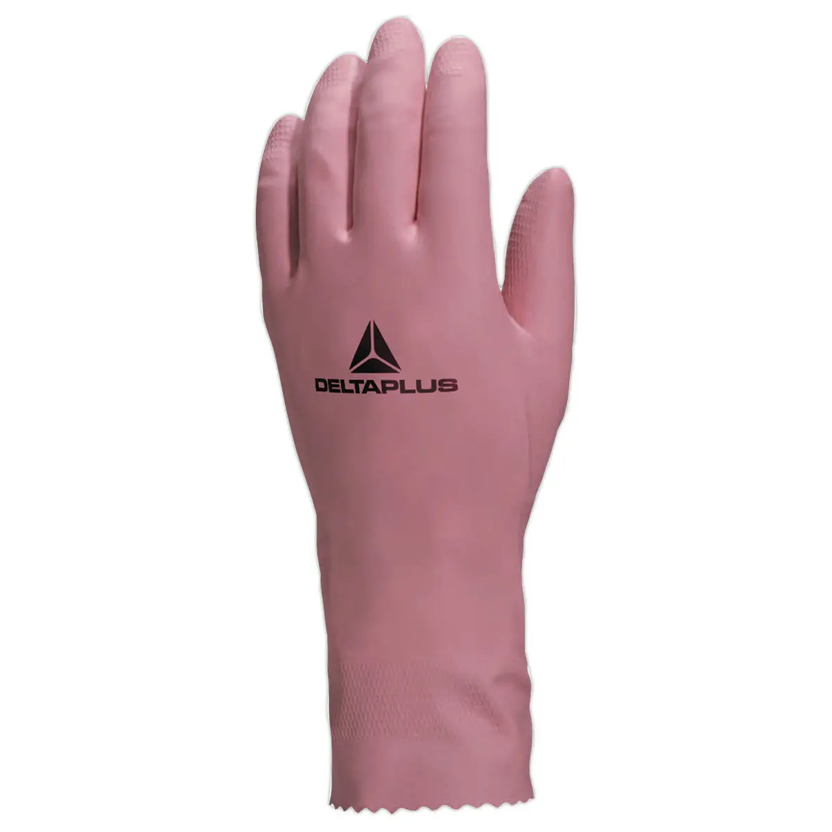 Paire Gants menage latex rose taille 6 photo du produit