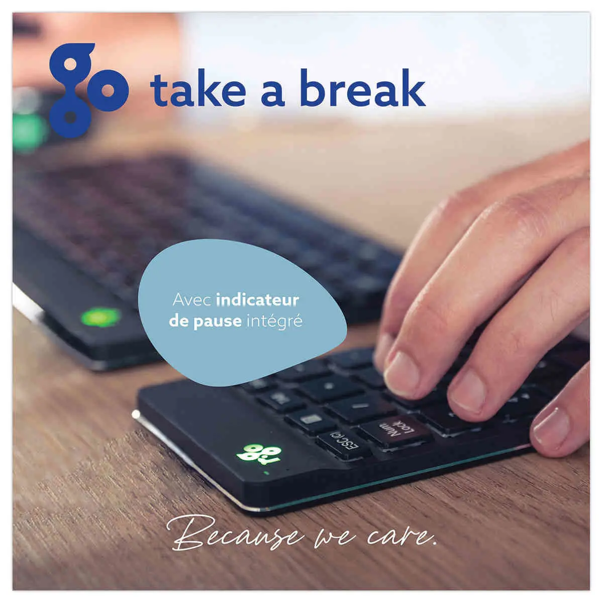 Pavé numérique bluetooth R-GO photo du produit