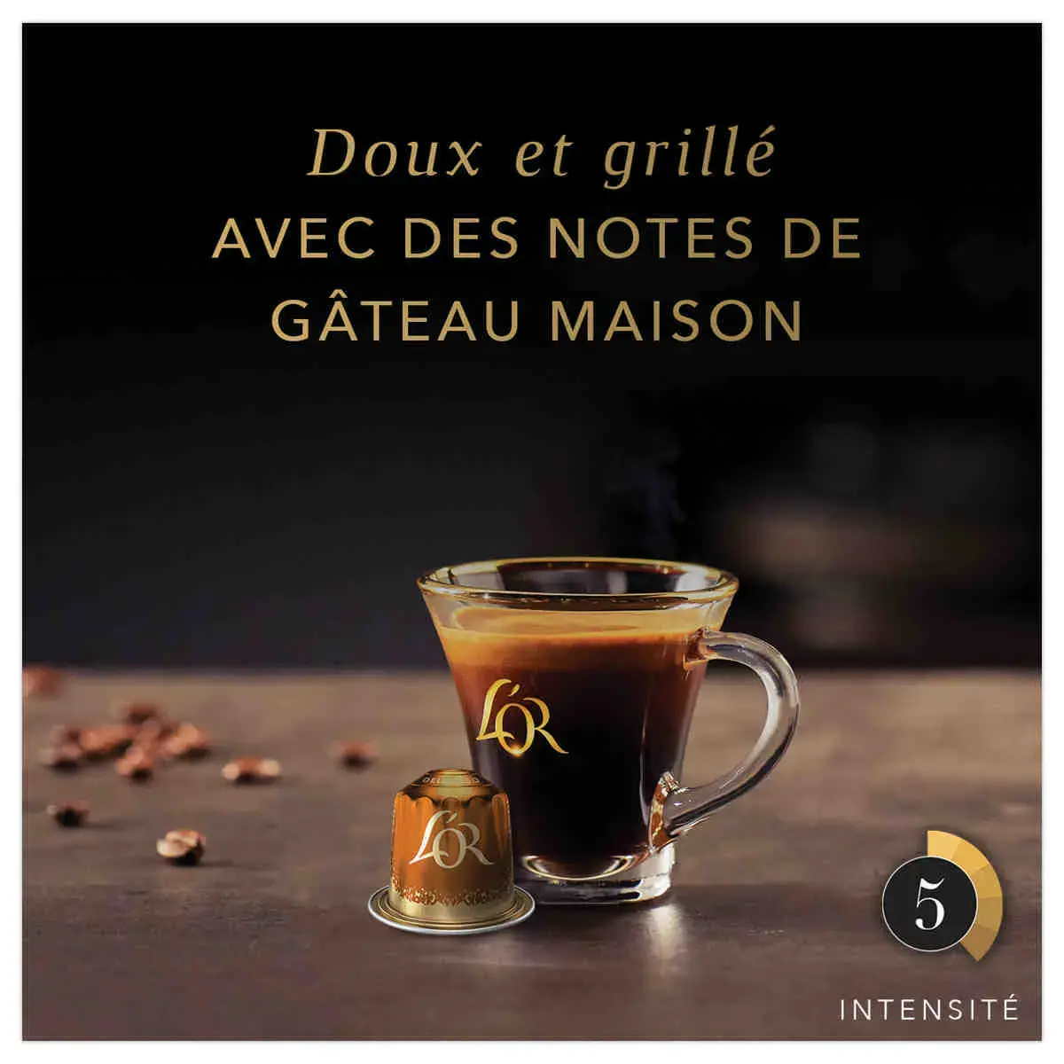 50 Capsules de café L'OR Espresso Delizioso - Compatibles Nespresso photo du produit