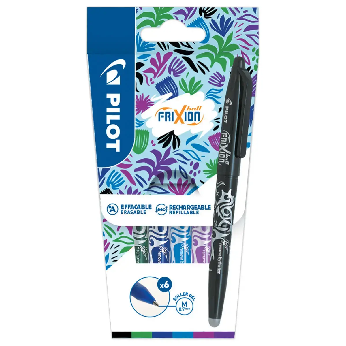 6 FriXion Ball tons froids - Pilot photo du produit