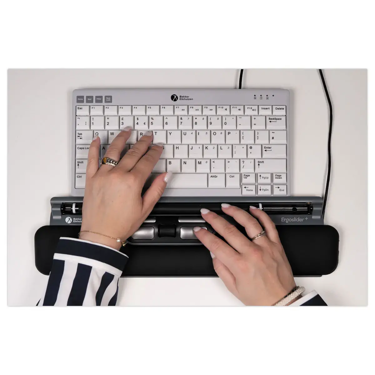 Souris centrale ergonomique ErgoSlider Plus - Bakker Elkhuizen photo du produit