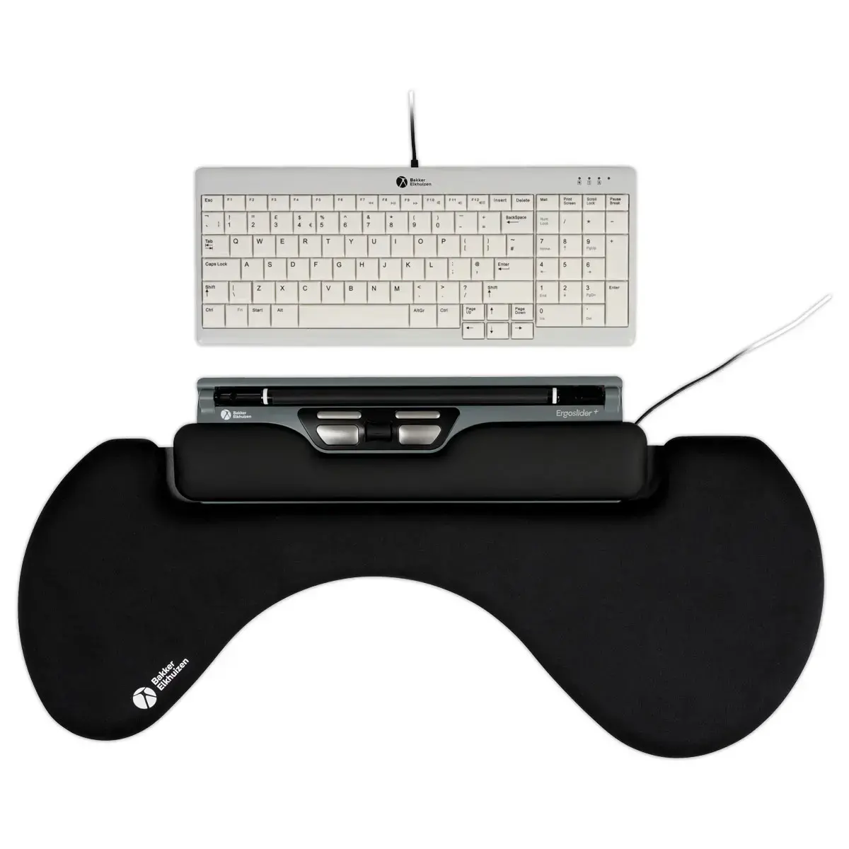 Souris centrale ergonomique ErgoSlider Plus - Bakker Elkhuizen photo du produit