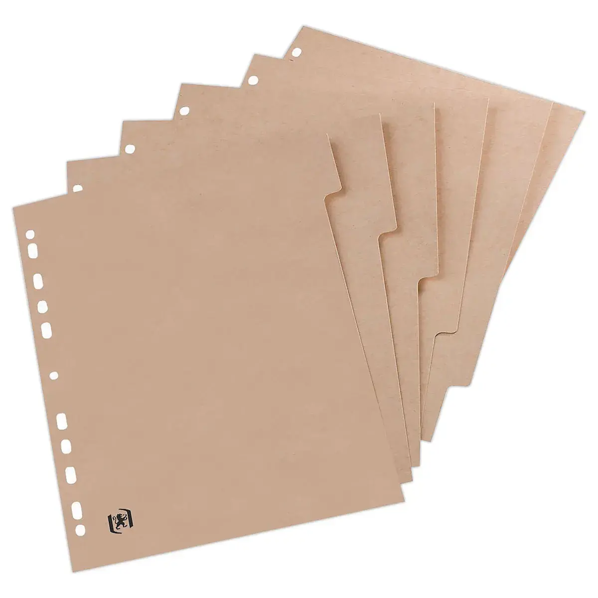 Jeu d'intercalaires - Touareg - carte lustrée - 6 onglets - OXFORD photo du produit