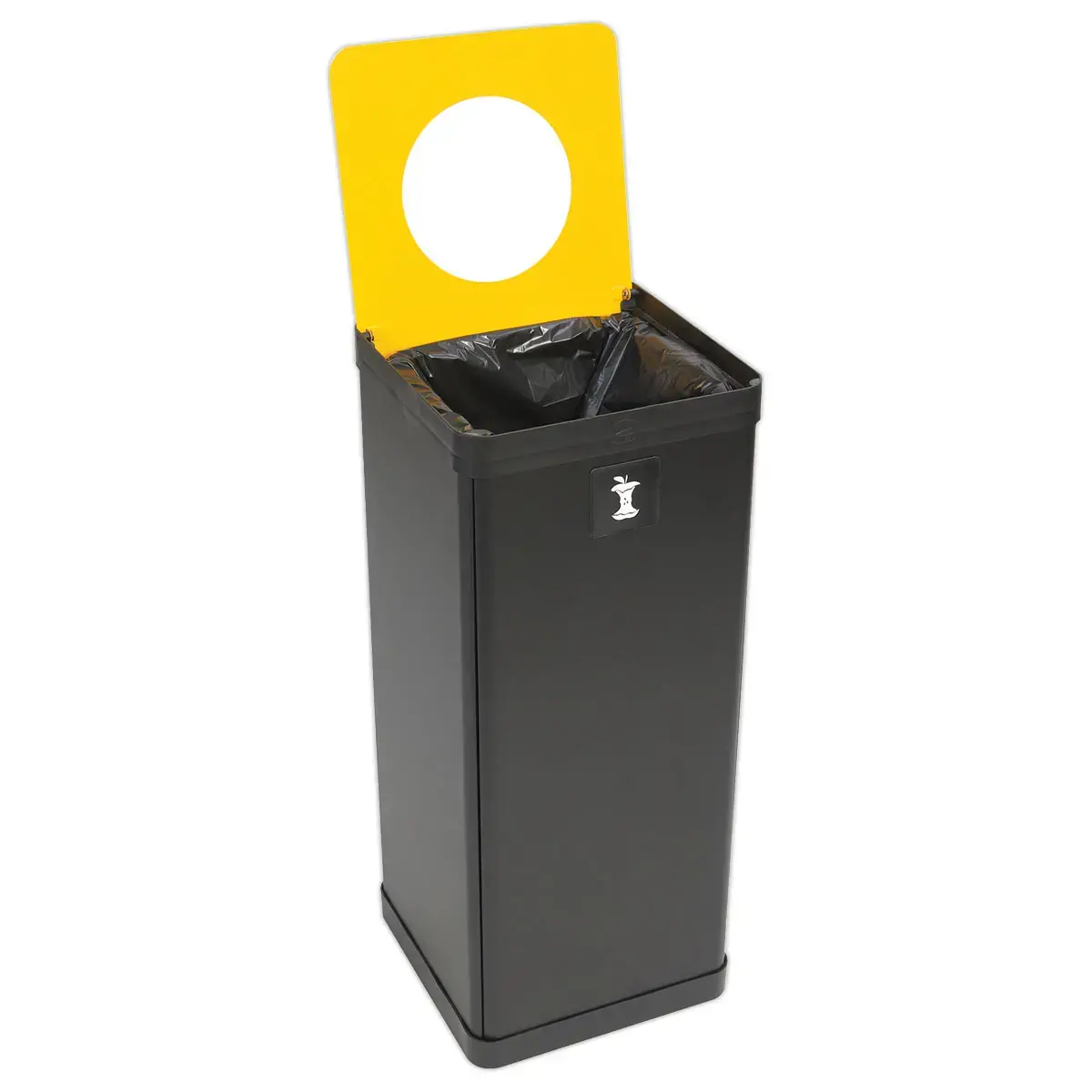 Poubelle de tri jaune photo du produit