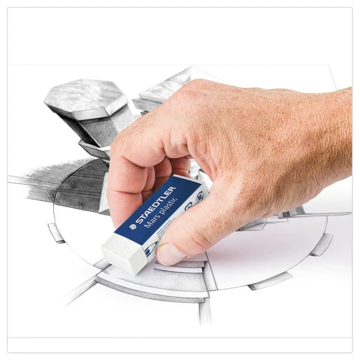 Gomme blanche haute qualité Mars Plastic - STAEDLER photo du produit