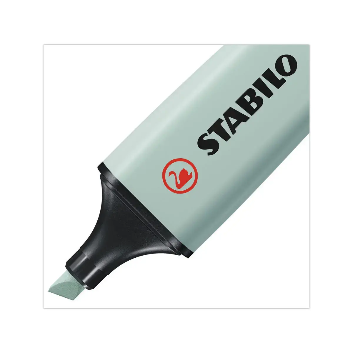 4 Surligneurs BOSS ORIGINAL NatureCOLORS - Pointe biseautée - Beige / Taupe / Eucalyptus / Noir - STABILO photo du produit