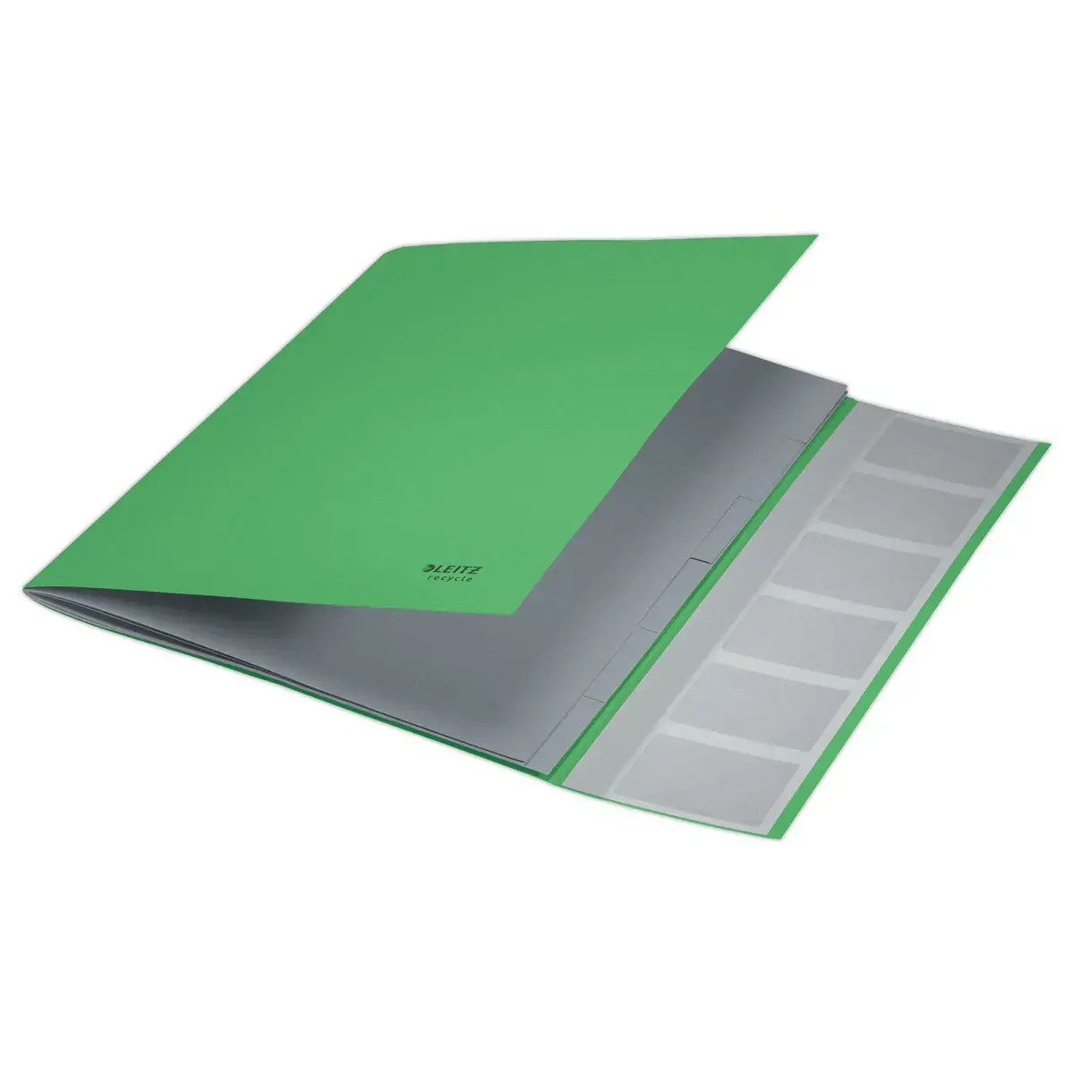 Trieur avec élastiques - 6 touches- 100% recyclé - vert - Leitz photo du produit