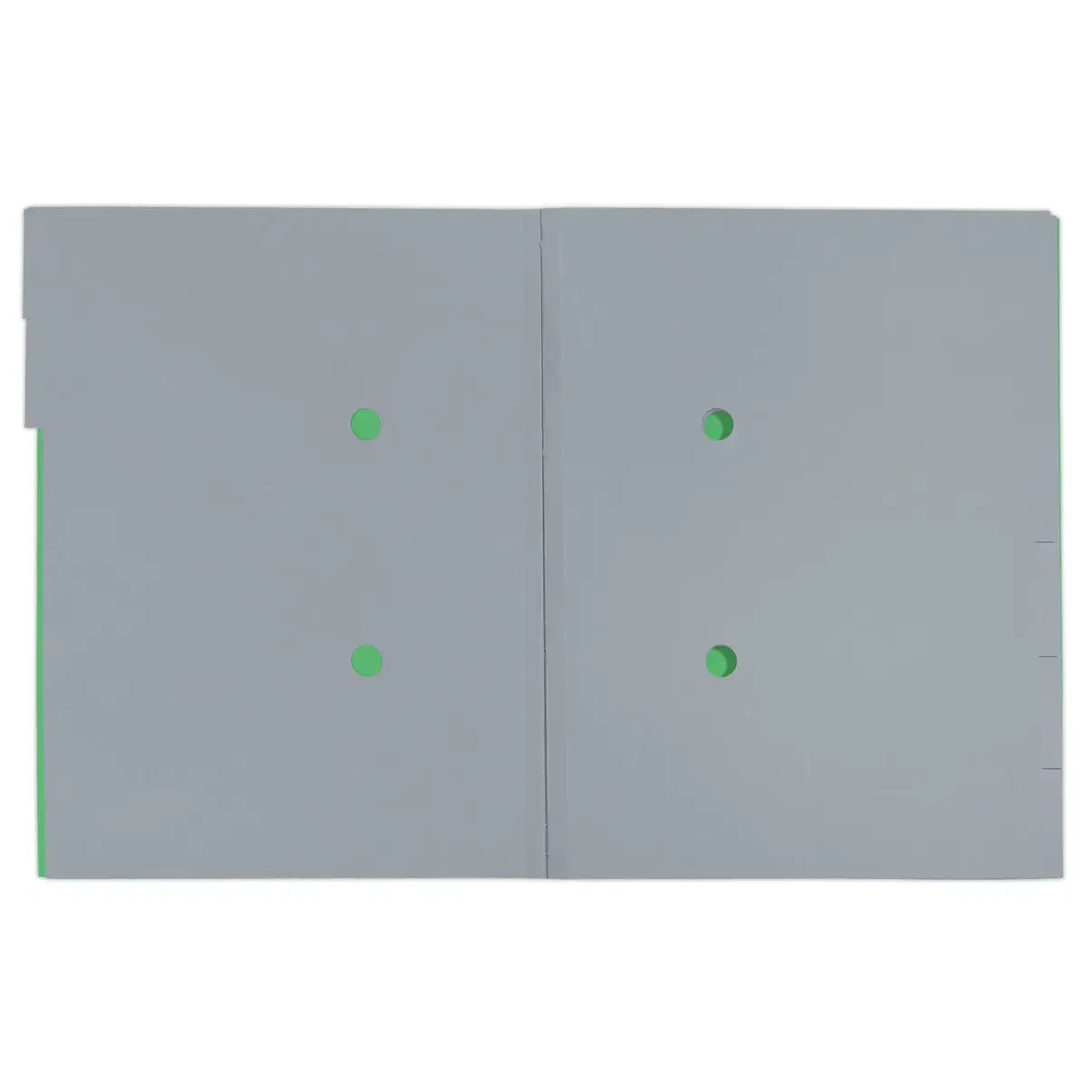 Trieur avec élastiques - 6 touches- 100% recyclé - vert - Leitz photo du produit