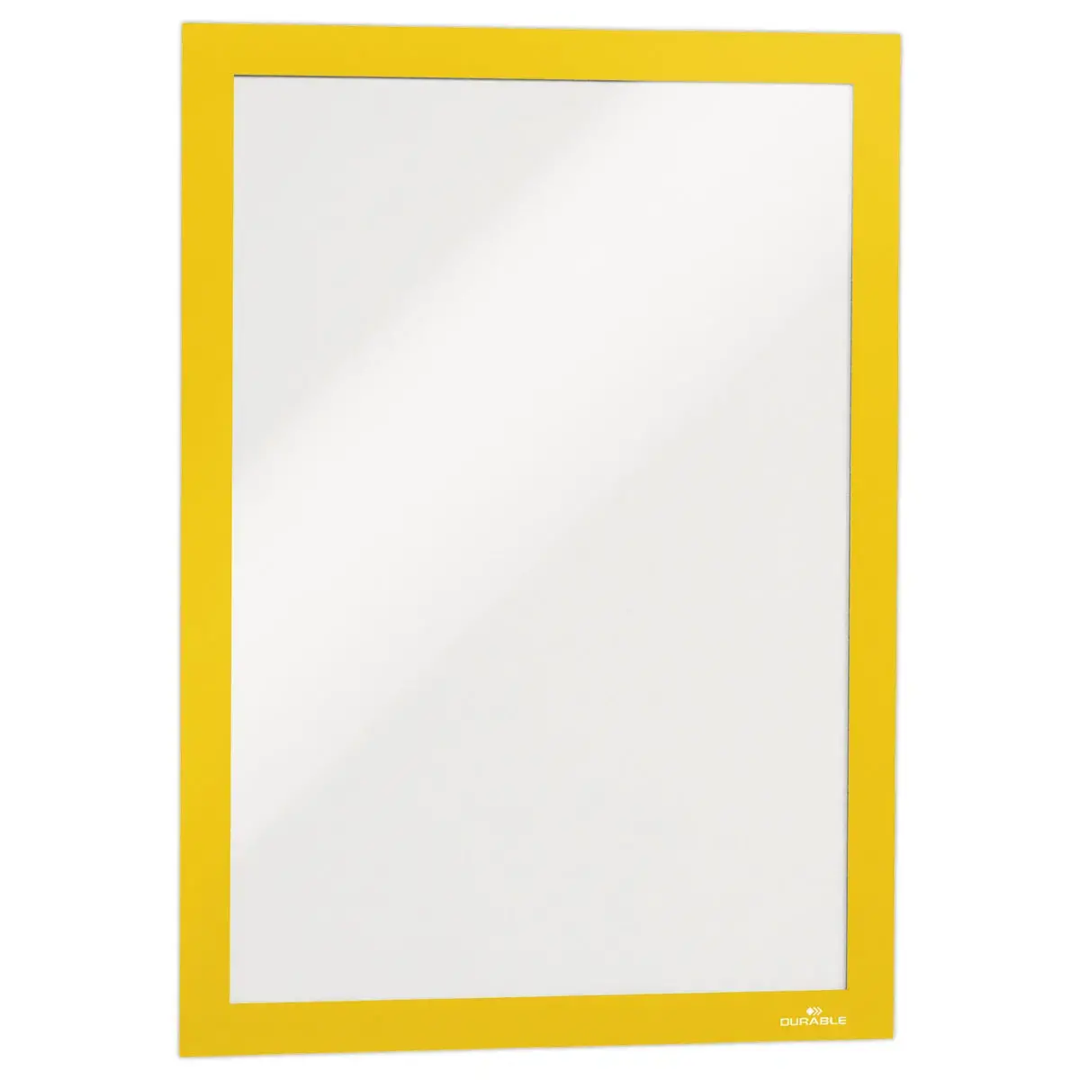 2 Cadres d'affichage adhésifs DURAFRAME - A4 - Jaune - Durable photo du produit