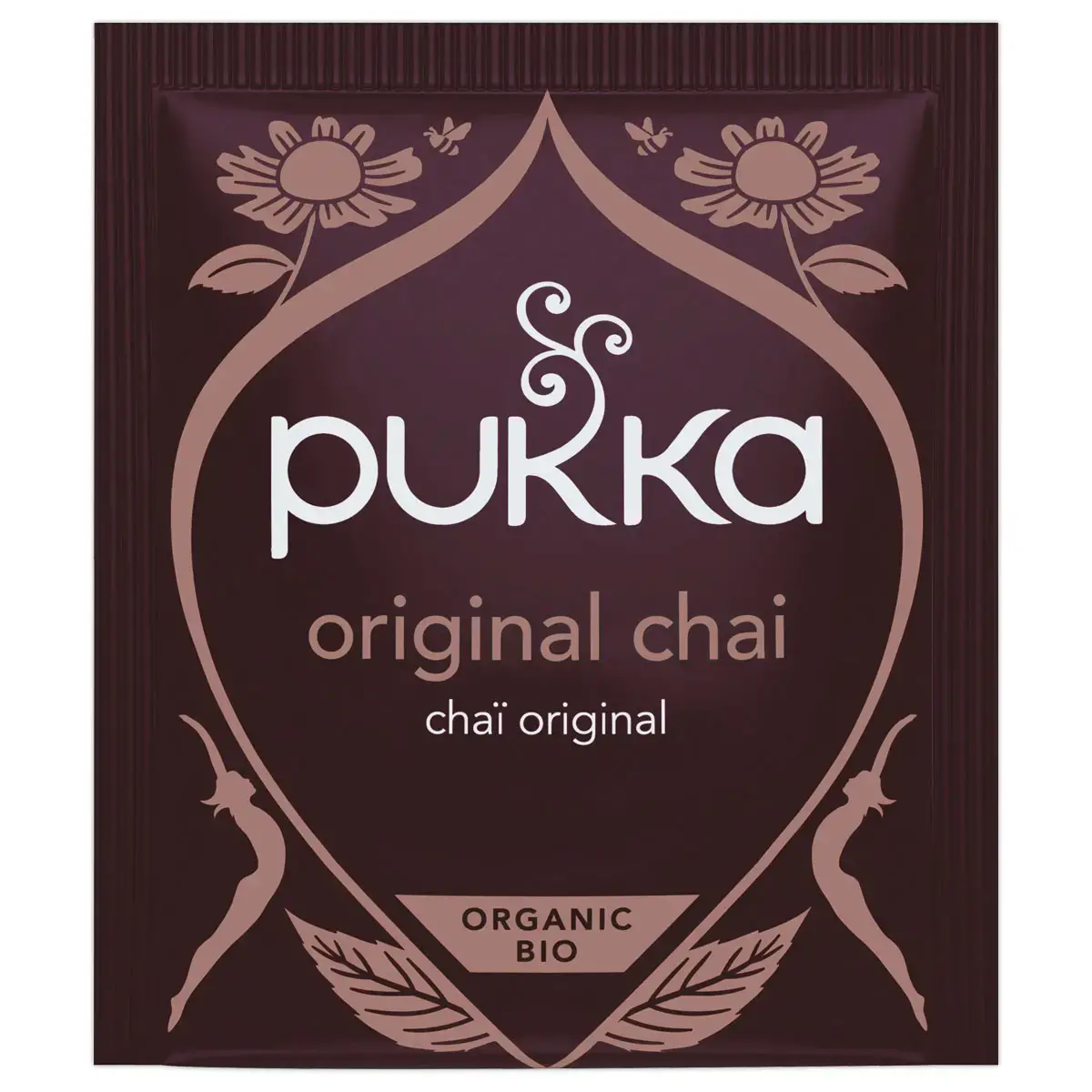 20 Sachets de thé noir chaï bio - Cannelle cardamome gingembre - Pukka photo du produit