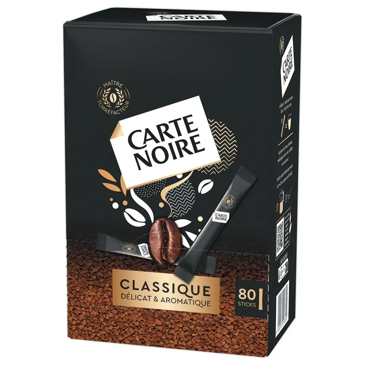 80 Sticks de café soluble Carte Noire photo du produit
