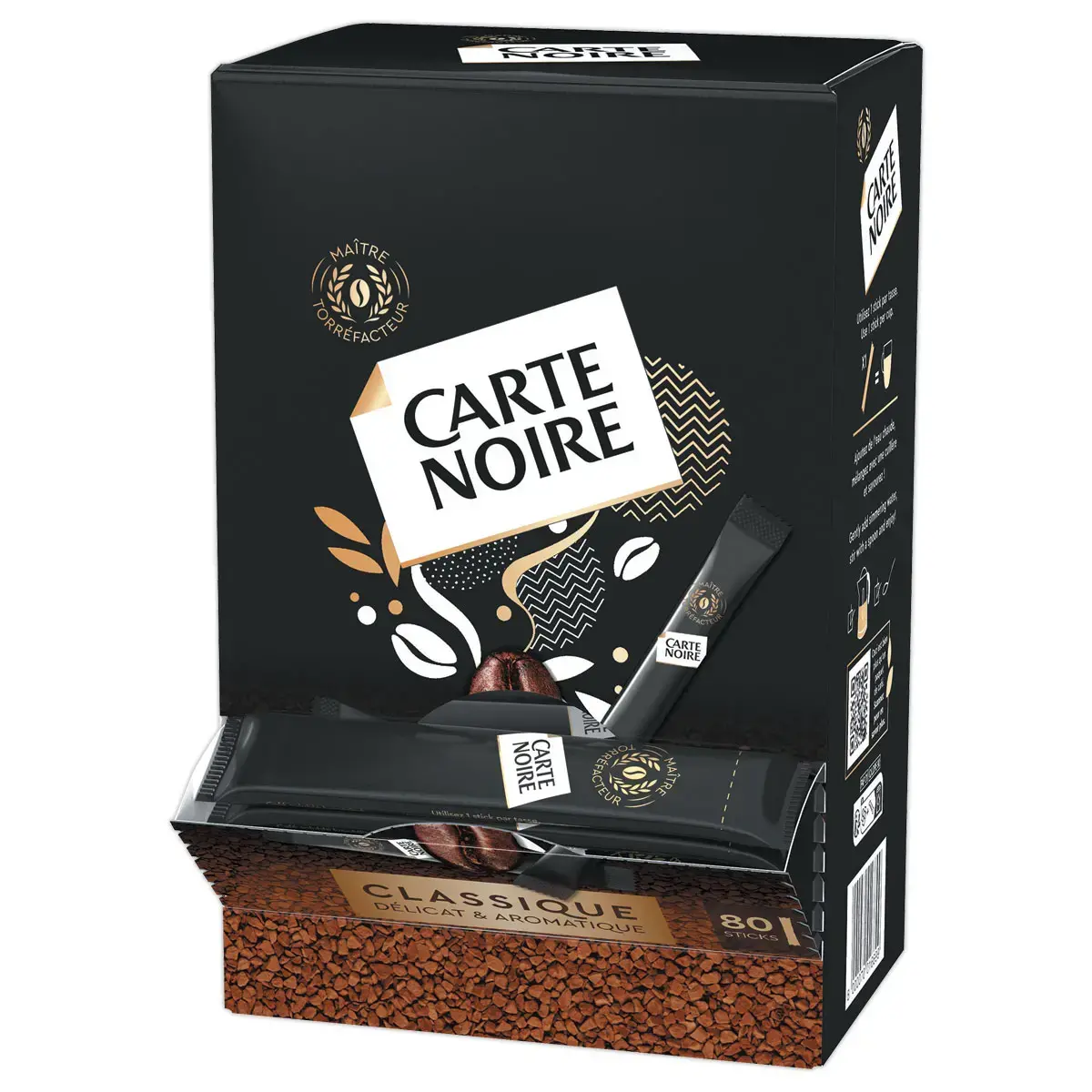 80 Sticks de café soluble Carte Noire photo du produit