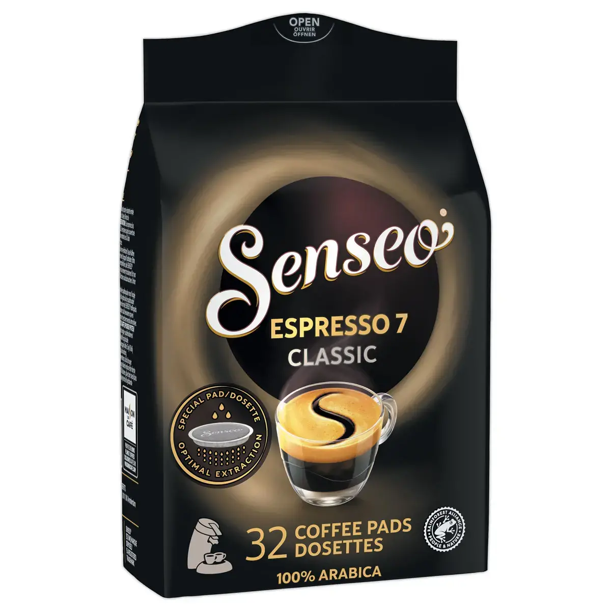 32 Dosettes de café Senseoo Expresso classique photo du produit