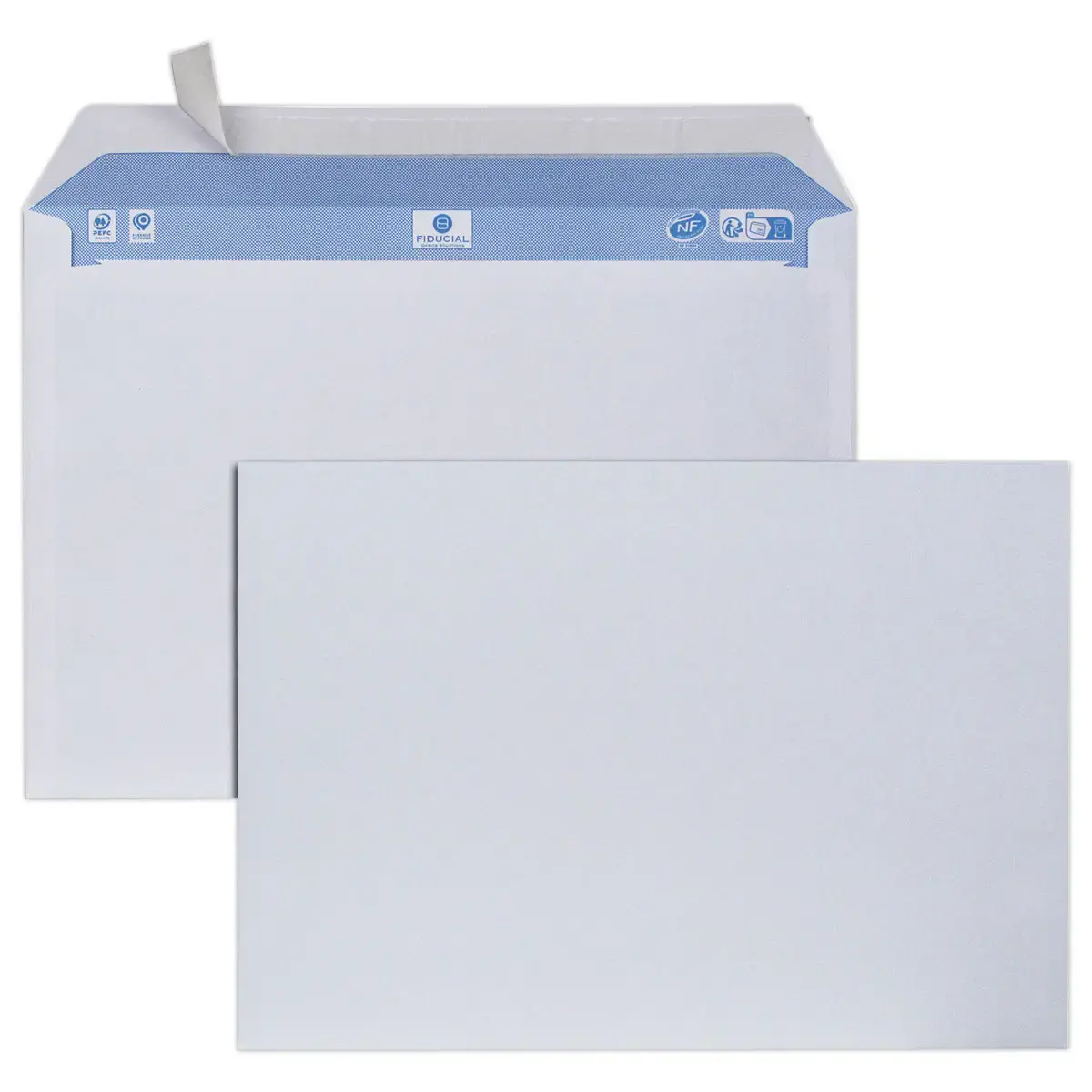 250 Enveloppes blanches 229x324 90g siliconée photo du produit