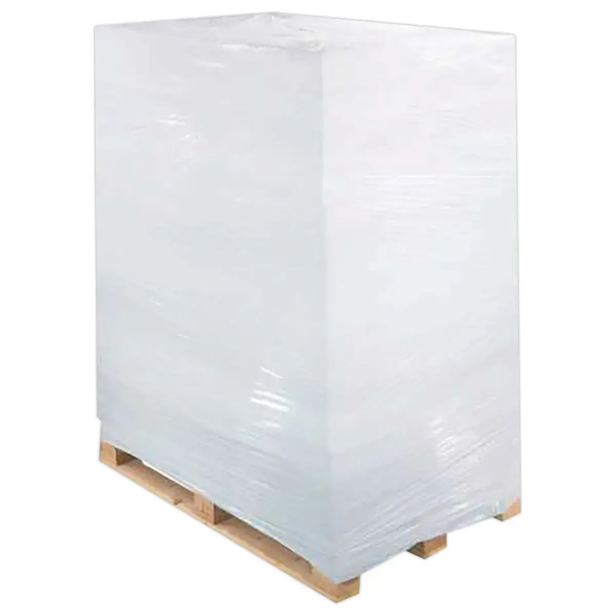 6 Rouleaux de film étirable manuel 17µ -450mm x 270m blanc photo du produit