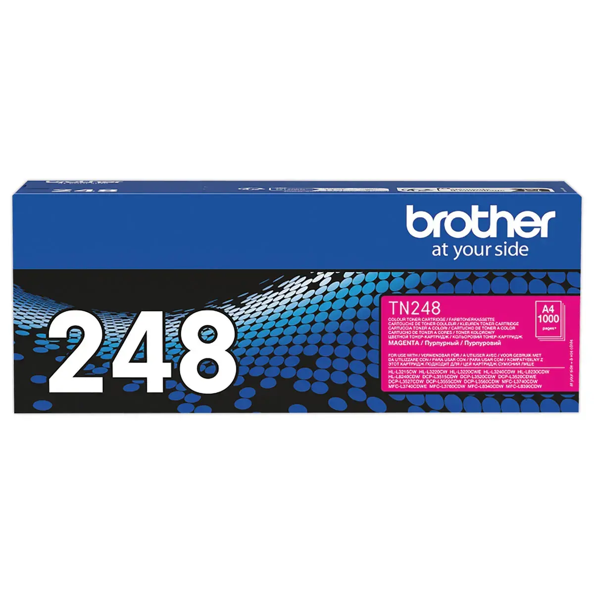 Cartouche TN248M - Magenta - Brother photo du produit
