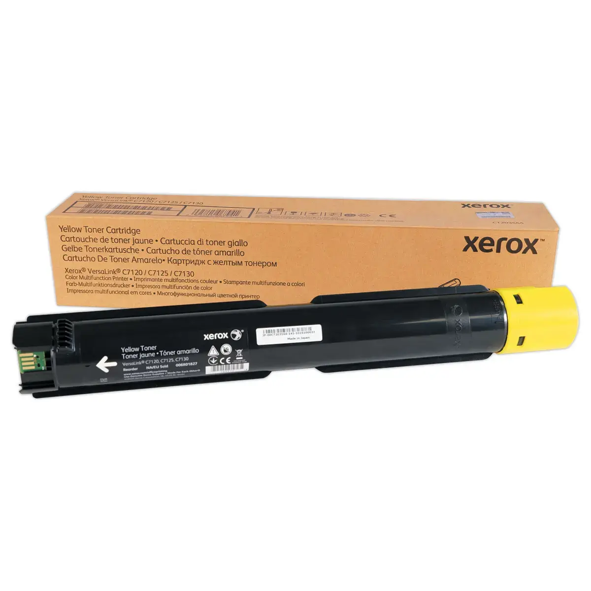 Toner Xerox Versalink C7120/C7125/C7130 - 006R01827 Jaune photo du produit