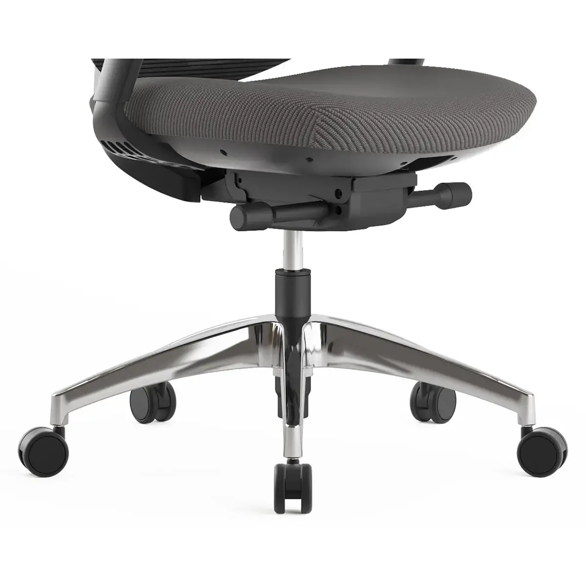 Si&egrave;ge ERGOSTAR ULTRA synchrone t&ecirc;ti&egrave;re accotoirs soutien lombaire noir r&eacute;sille photo du produit
