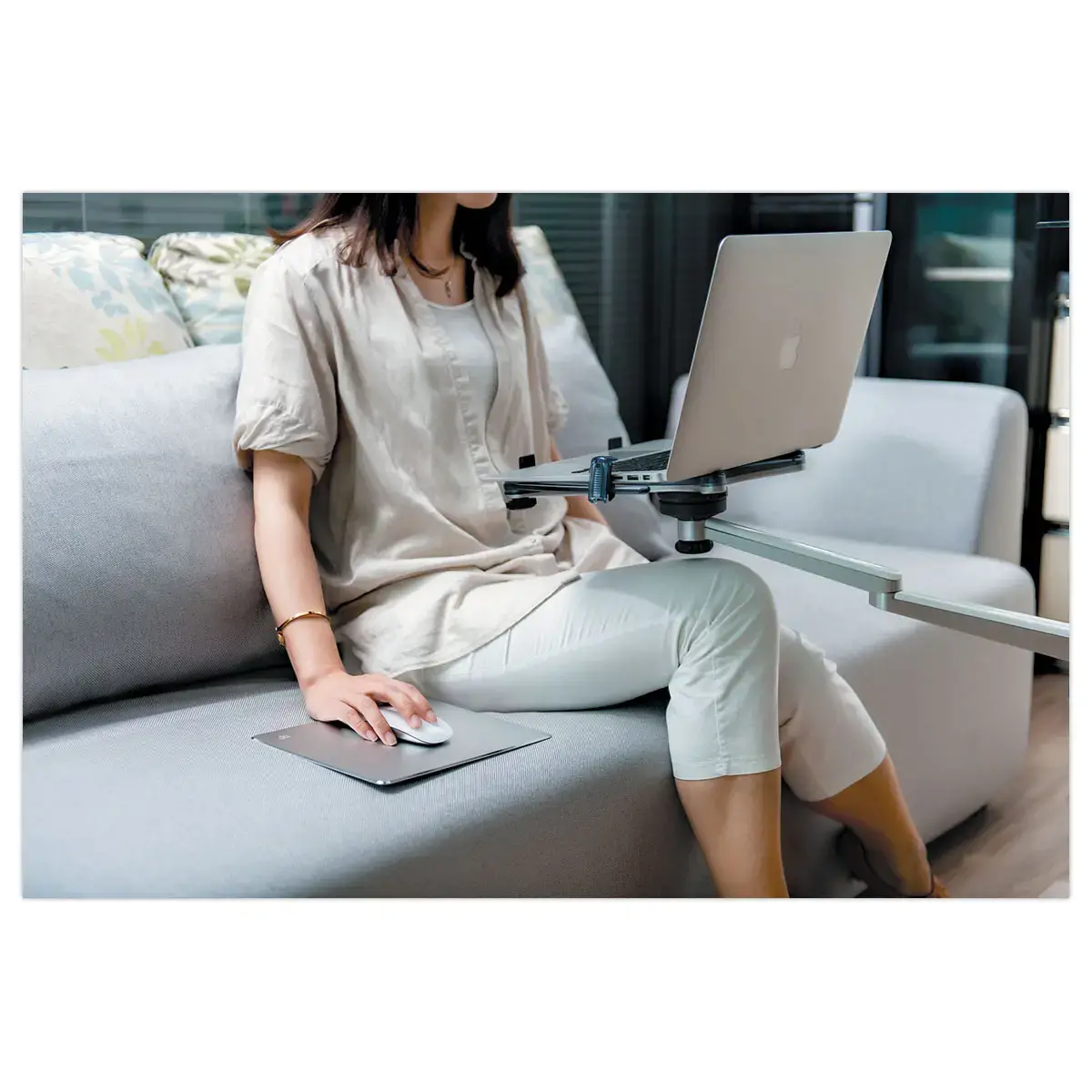 Tapis de souris en aluminium photo du produit