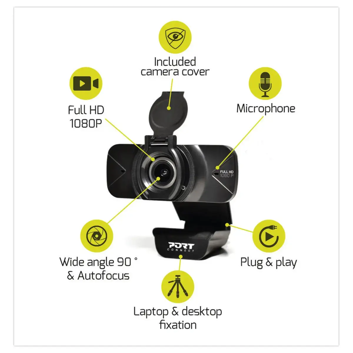 Webcam FULL HD 1080p photo du produit
