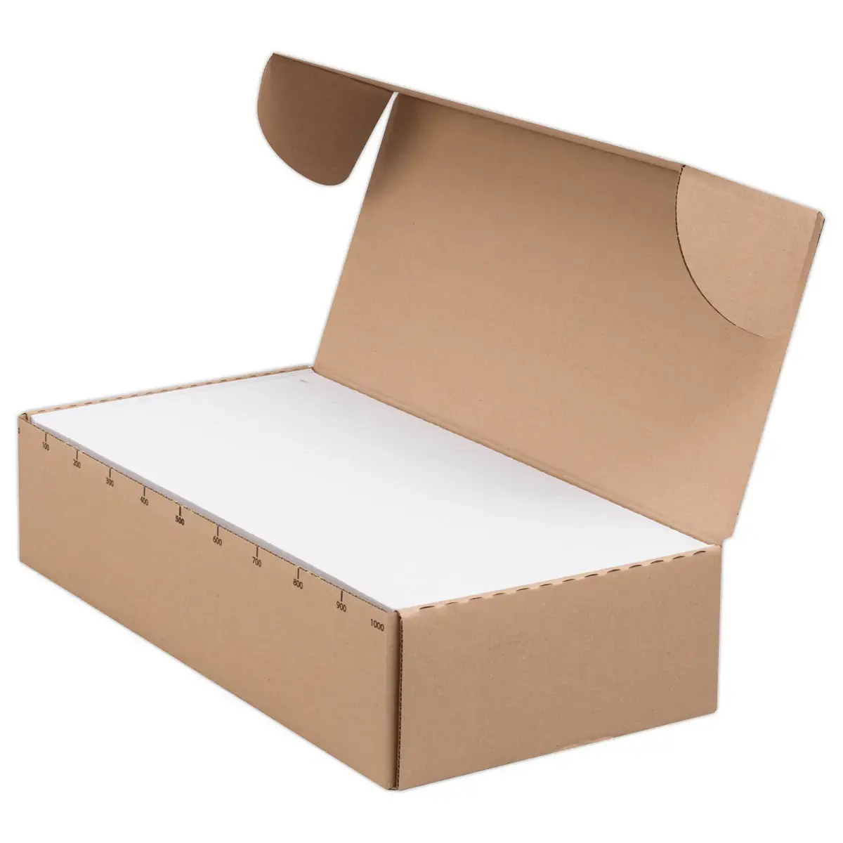 1000 Enveloppes C6/C5 115x229 80G fen&ecirc;tre 35X100 blanches photo du produit
