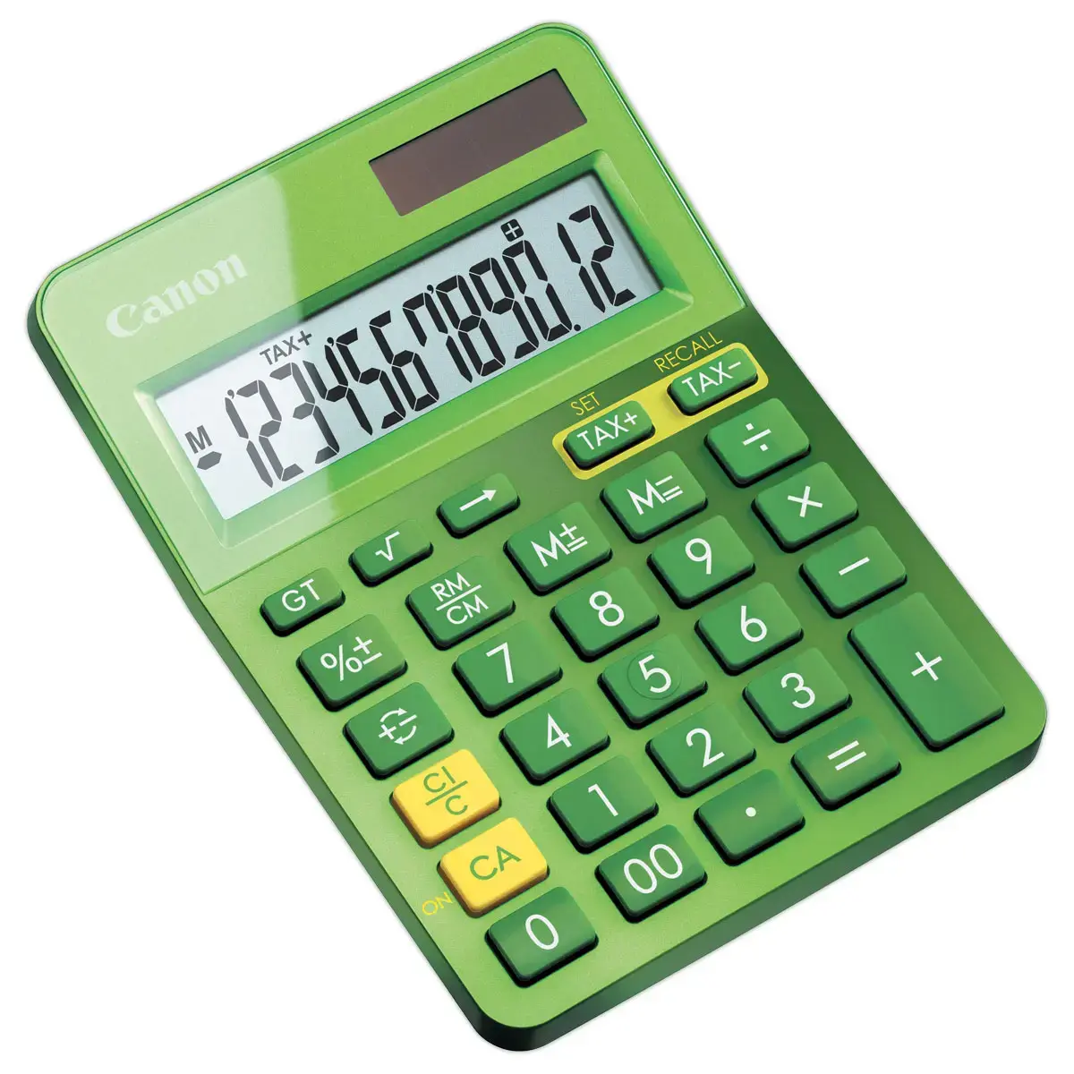 Calculatrice Canon LS-123K vert photo du produit